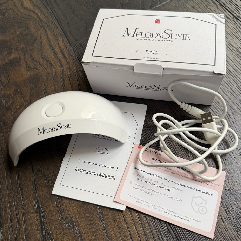 MelodySusie White UV Nail Light Dryer